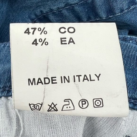 Leggiadro Straight Leg Jeans Size 4 Junior's - Picture 7 of 7